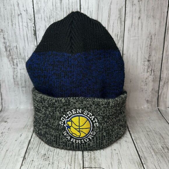 Golden State Warriors Basketball NBA 47 Brand Cuffed Beanie Hat One Size OS - Picture 1 of 7